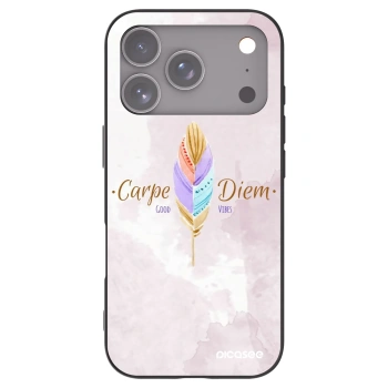 Picasee fekete szilikon tok az alábbi mobiltelefonokra Apple iPhone 17 Pro - Carpe Diem