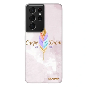 Szilikon tok erre a típusra Samsung Galaxy S21 Ultra 5G G998B - Carpe Diem