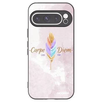 Picasee fekete szilikon tok az alábbi mobiltelefonokra Google Pixel 9 Pro XL - Carpe Diem