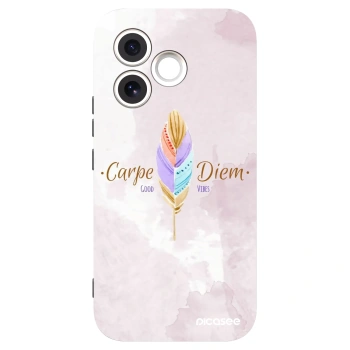 Picasee fekete szilikon tok az alábbi mobiltelefonokra Honor 600 Lite - Carpe Diem