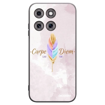 Picasee fekete szilikon tok az alábbi mobiltelefonokra Motorola Moto G77 - Carpe Diem