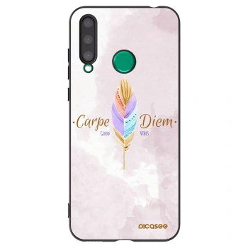Picasee fekete szilikon tok az alábbi mobiltelefonokra Honor 20 Lite - Carpe Diem