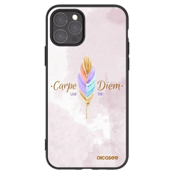 Picasee fekete szilikon tok az alábbi mobiltelefonokra Apple iPhone 11 Pro - Carpe Diem
