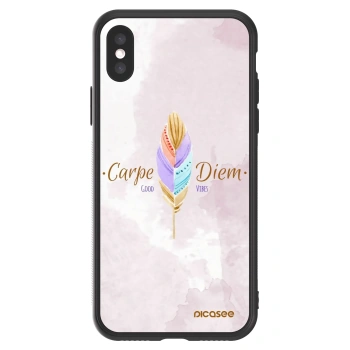 Picasee ULTIMATE CASE Apple iPhone X/XS - készülékre - Carpe Diem