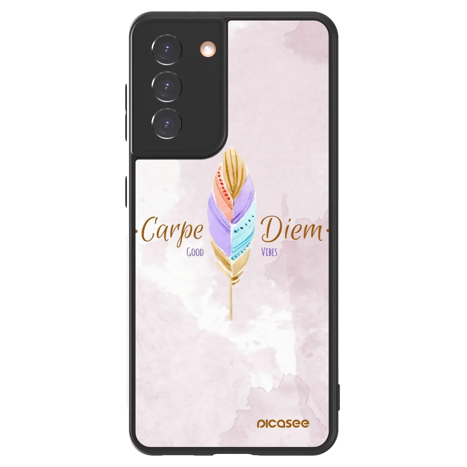 Picasee ULTIMATE CASE Samsung Galaxy S21 5G G991B - készülékre - Carpe Diem