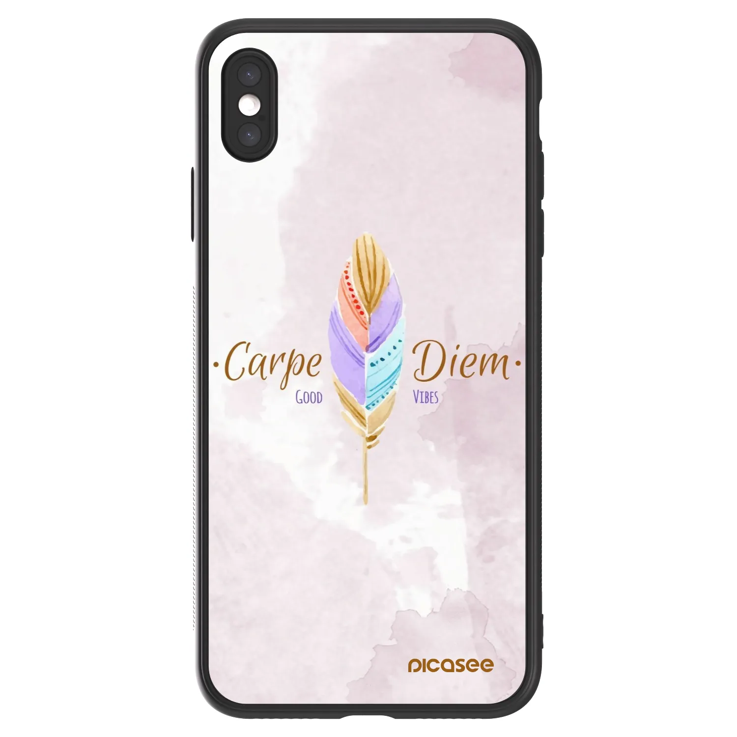 Picasee ULTIMATE CASE Apple iPhone XS Max - készülékre - Carpe Diem