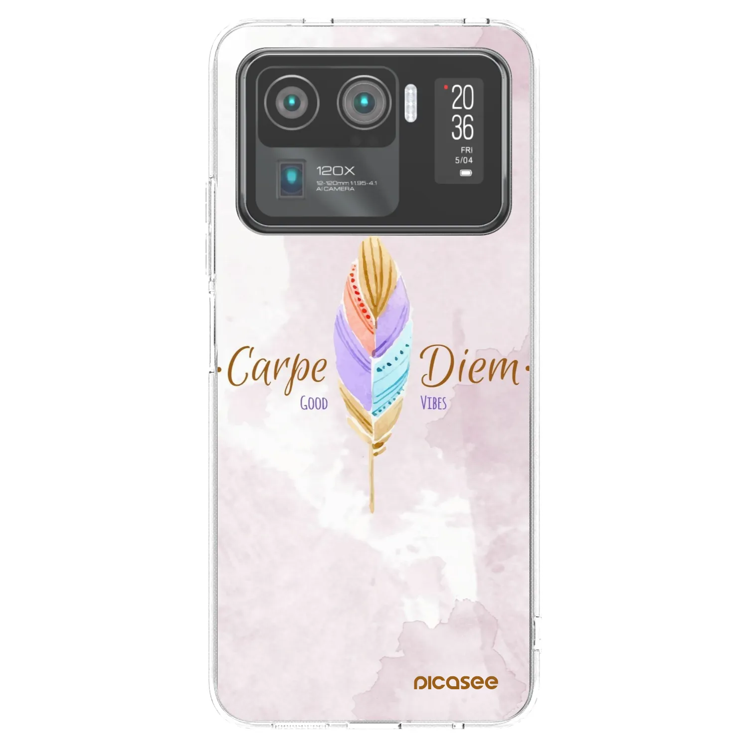 Picasee átlátszó szilikon tok az alábbi mobiltelefonokra Xiaomi Mi 11 Ultra - Carpe Diem