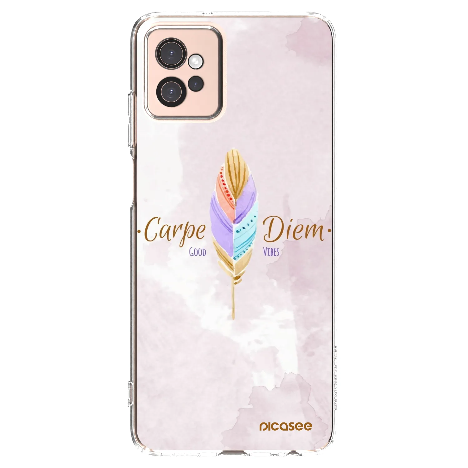 Picasee átlátszó szilikon tok az alábbi mobiltelefonokra Motorola Moto G32 - Carpe Diem