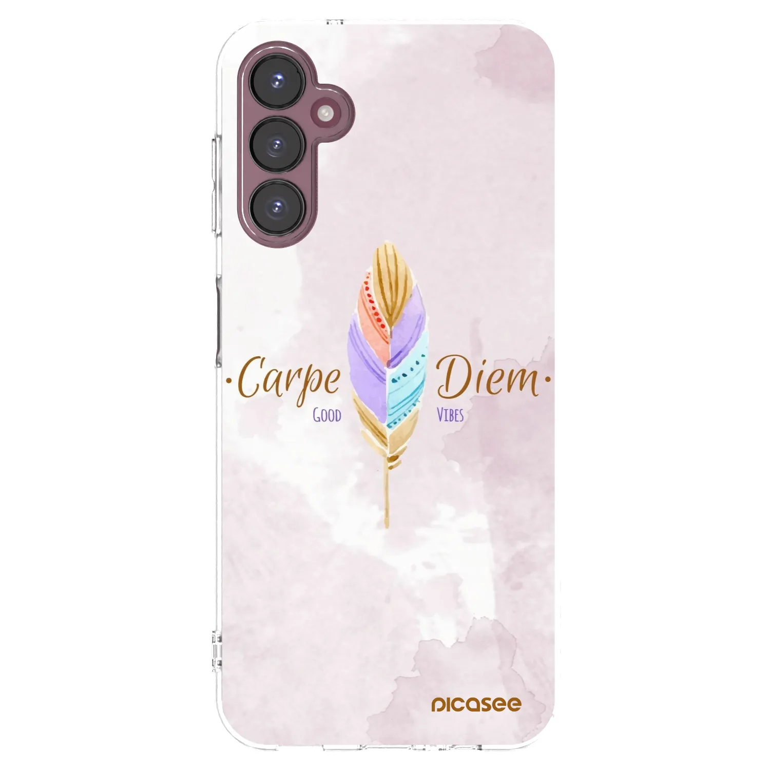 Picasee átlátszó szilikon tok az alábbi mobiltelefonokra Samsung Galaxy A05s A057G - Carpe Diem