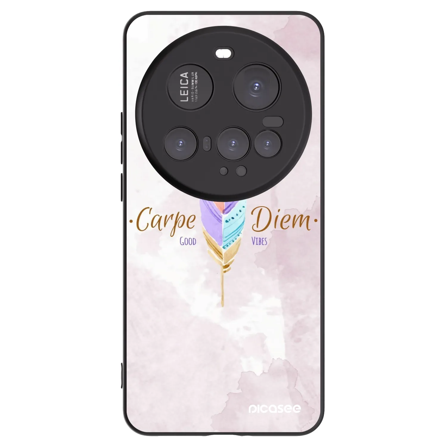 Picasee fekete szilikon tok az alábbi mobiltelefonokra Xiaomi 15 Ultra - Carpe Diem