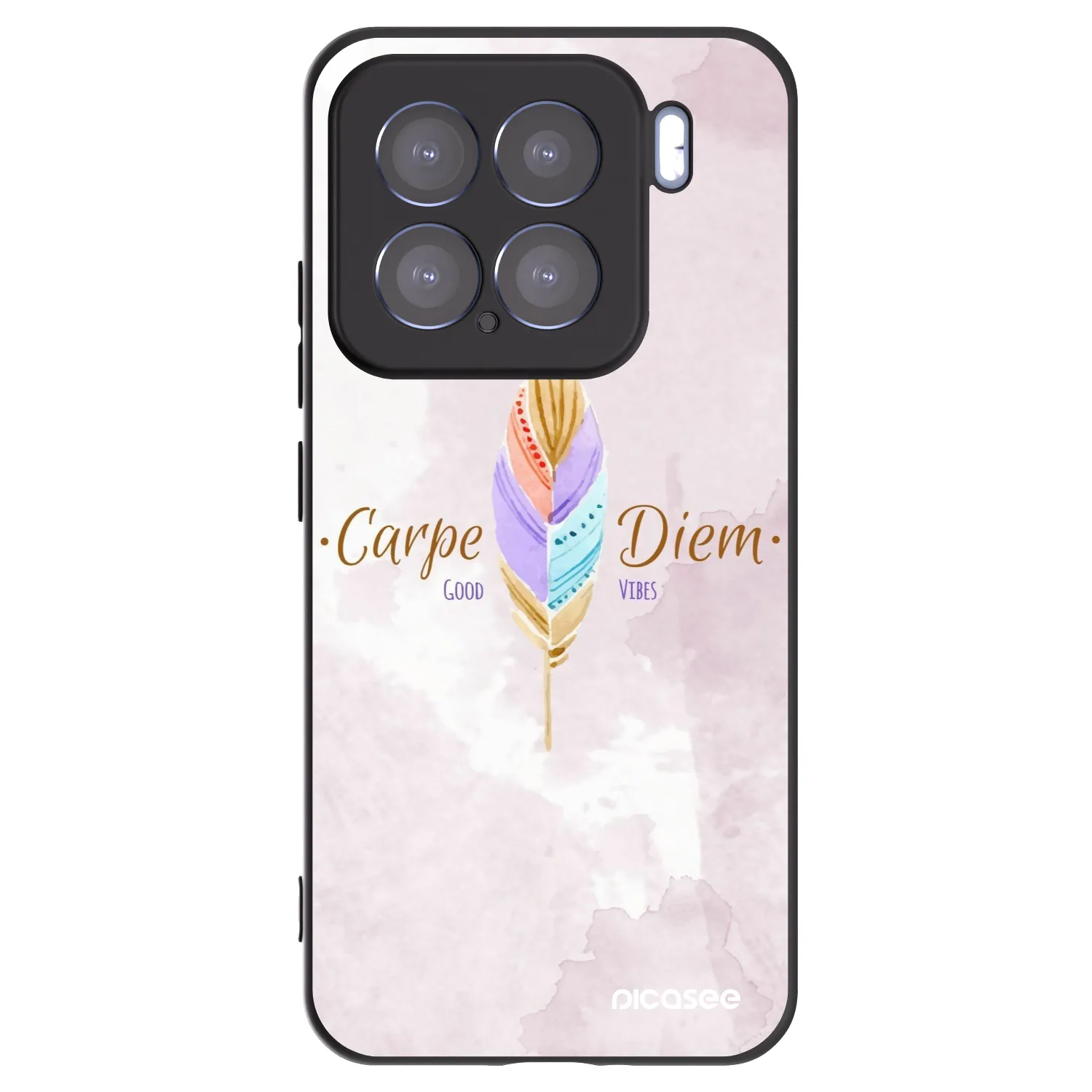Picasee fekete szilikon tok az alábbi mobiltelefonokra Xiaomi 15 - Carpe Diem