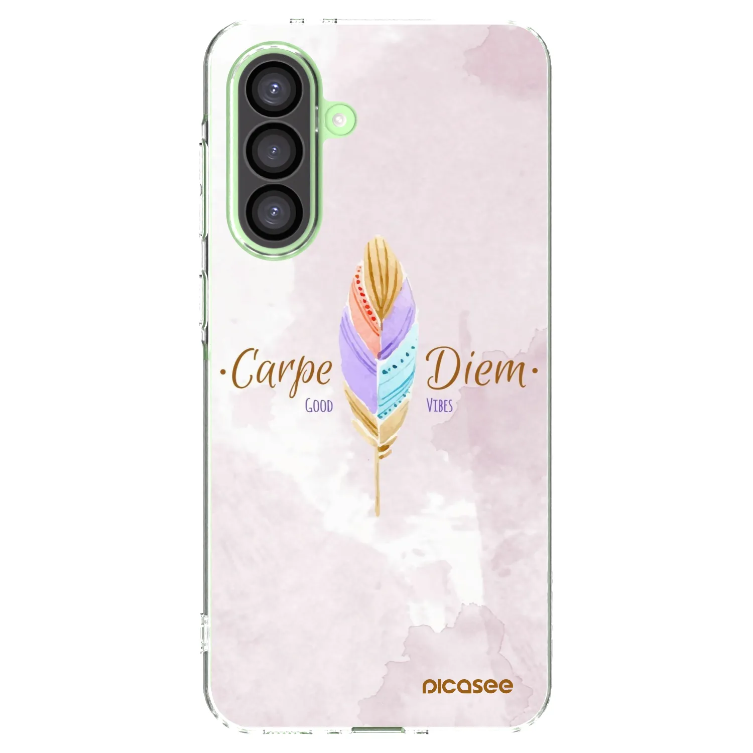 Picasee átlátszó szilikon tok az alábbi mobiltelefonokra Samsung Galaxy A26 5G A266B - Carpe Diem