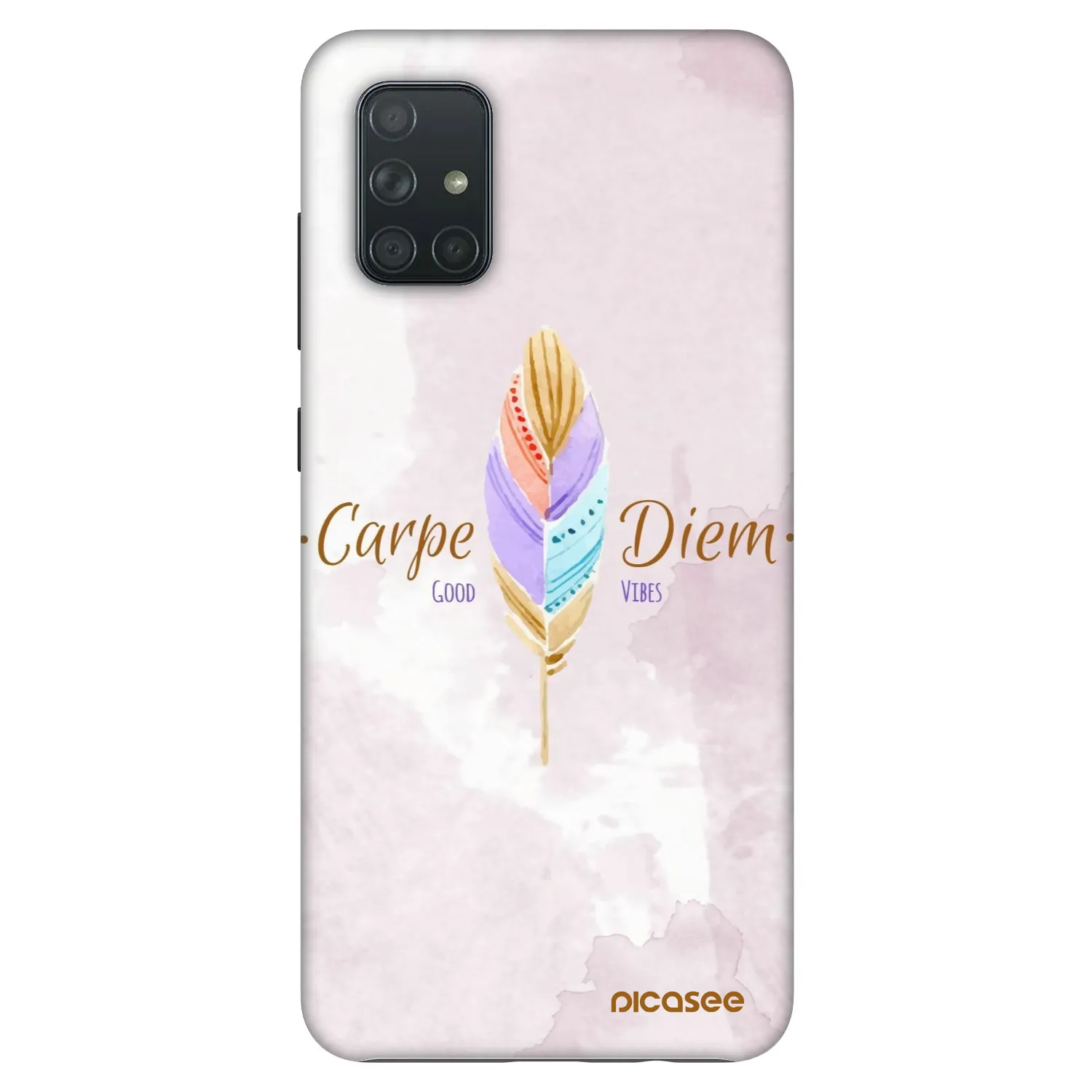 Picasee Fashion Case Samsung Galaxy A71 A715F - Carpe Diem
