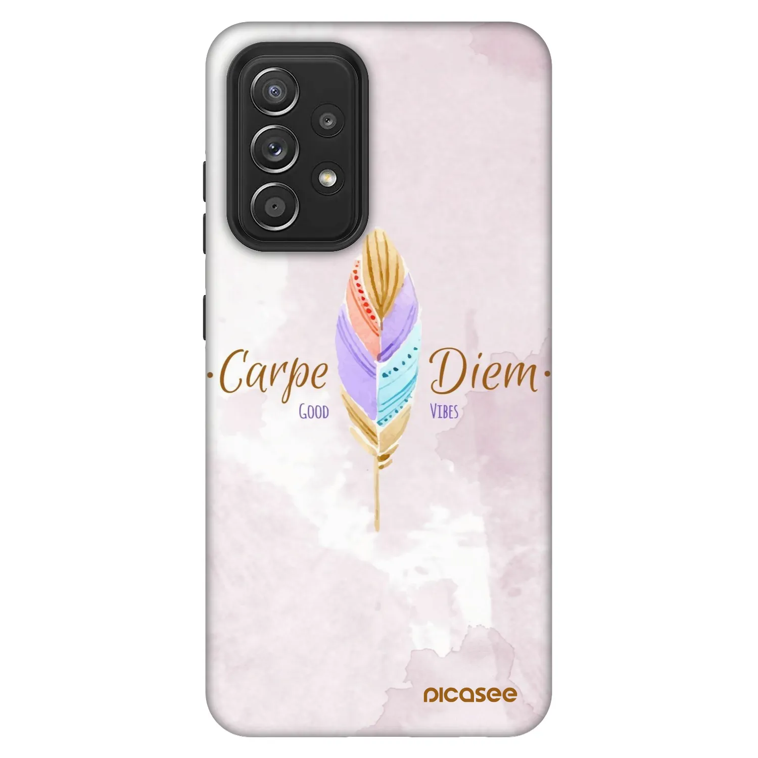 Picasee Fashion Case Samsung Galaxy A52 5G A525F - Carpe Diem