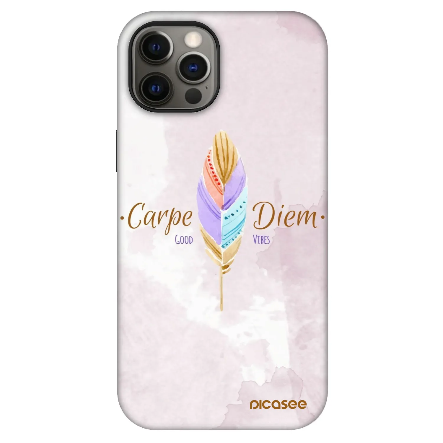 Picasee Fashion Case MagSafe Apple iPhone 12 Pro - Carpe Diem