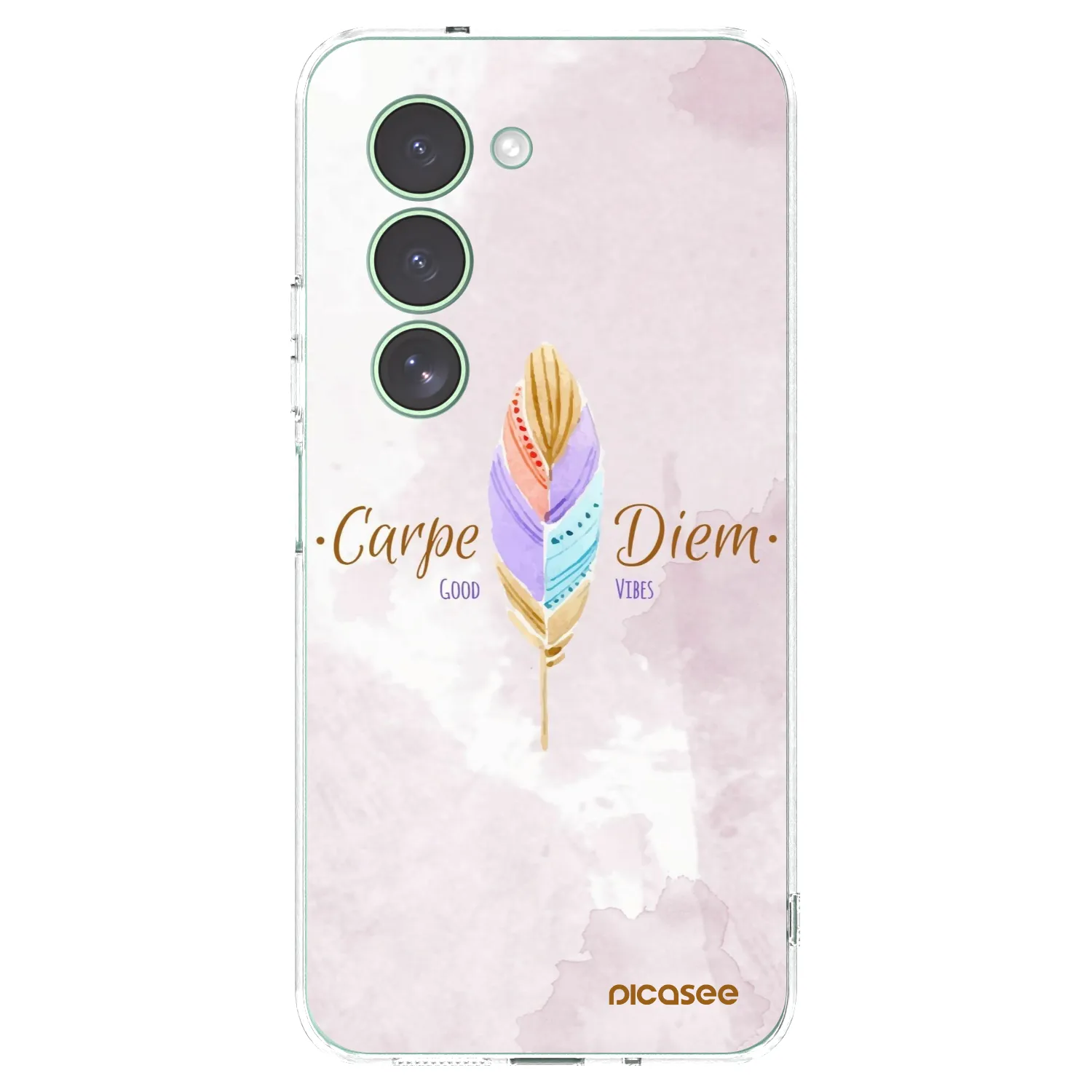 Picasee átlátszó szilikon tok az alábbi mobiltelefonokra Xiaomi Redmi 15 5G - Carpe Diem