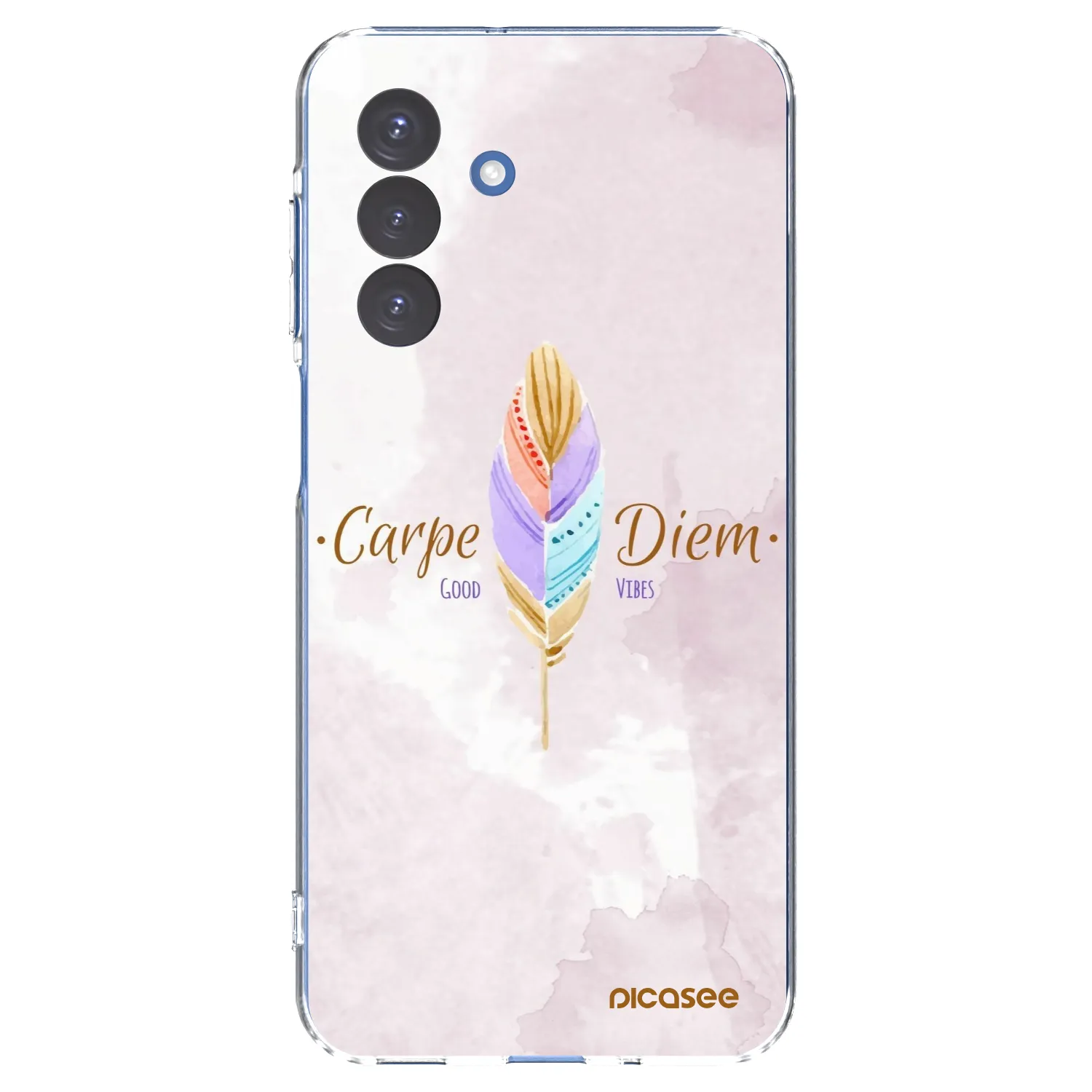 Picasee átlátszó szilikon tok az alábbi mobiltelefonokra Samsung Galaxy A17 5G - Carpe Diem