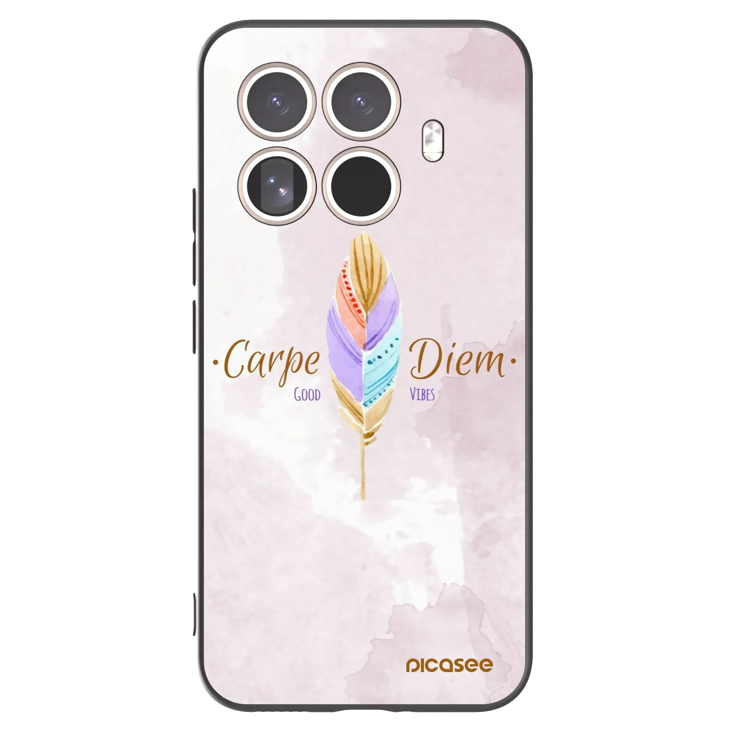 Picasee fekete szilikon tok az alábbi mobiltelefonokra Xiaomi 15T Pro - Carpe Diem