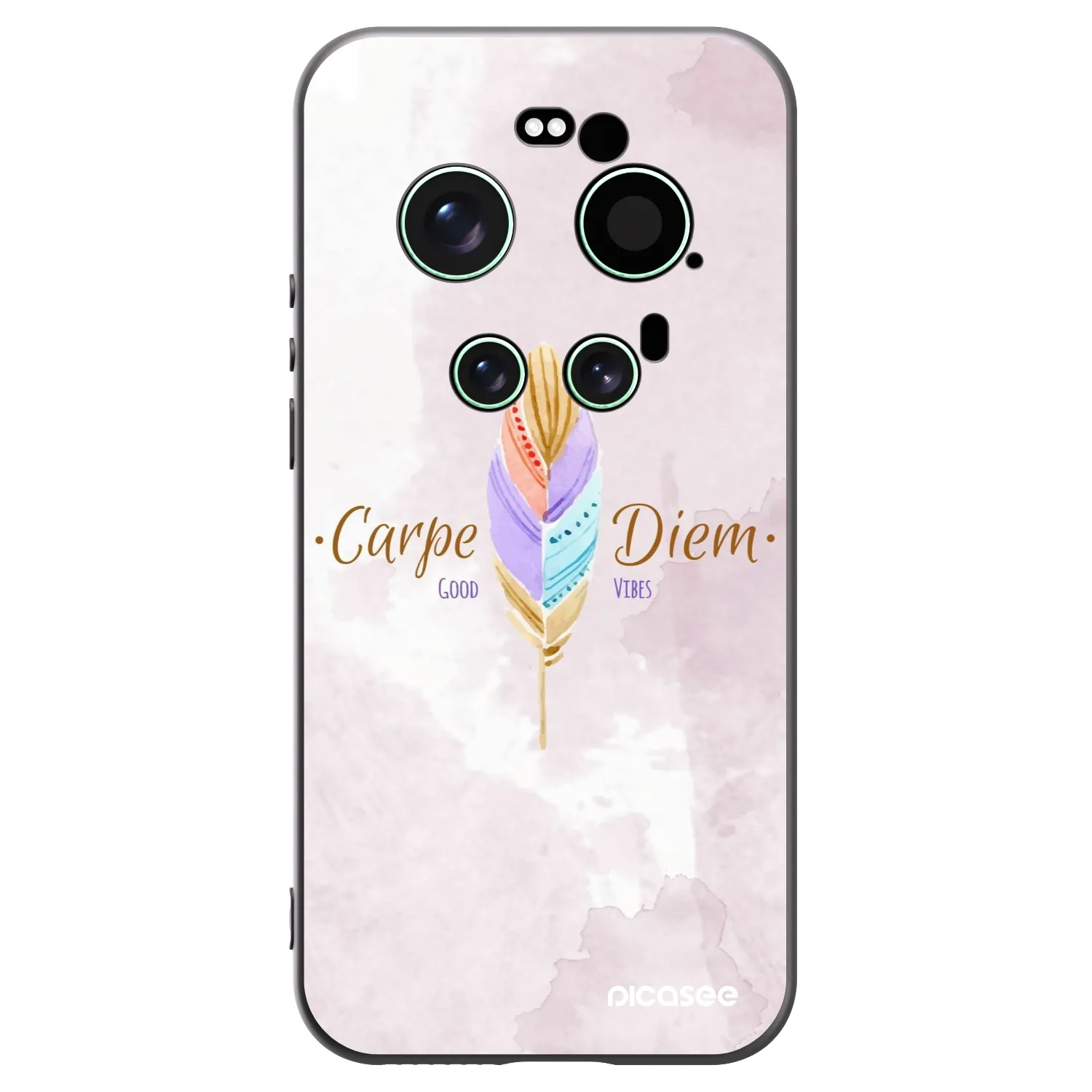 Picasee fekete szilikon tok az alábbi mobiltelefonokra Xiaomi 17 Ultra - Carpe Diem