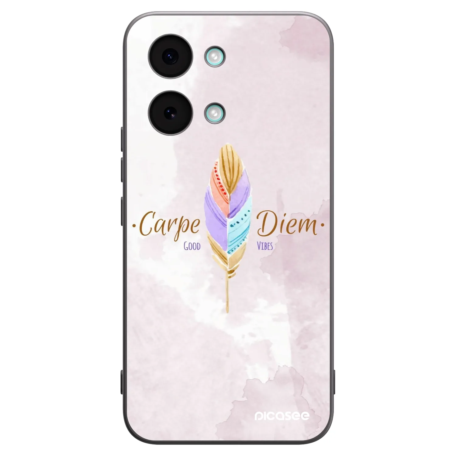 Picasee fekete szilikon tok az alábbi mobiltelefonokra Xiaomi Poco X8 Pro Max - Carpe Diem