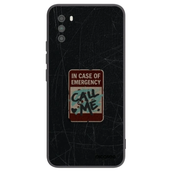 Picasee fekete szilikon tok az alábbi mobiltelefonokra Xiaomi Poco M3 - EMERGENCY