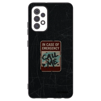 Picasee fekete szilikon tok az alábbi mobiltelefonokra Samsung Galaxy A32 5G A326B - EMERGENCY