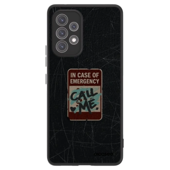Picasee ULTIMATE CASE Samsung Galaxy A52 5G A525F - készülékre - EMERGENCY