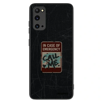Szilikon tok erre a típusra Samsung Galaxy S20 G980F - EMERGENCY