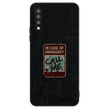 Szilikon tok erre a típusra Samsung Galaxy A70 A705F - EMERGENCY