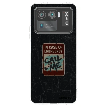 Picasee átlátszó szilikon tok az alábbi mobiltelefonokra Xiaomi Mi 11 Ultra - EMERGENCY