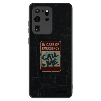 Szilikon tok erre a típusra Samsung Galaxy S20 Ultra 5G G988F - EMERGENCY