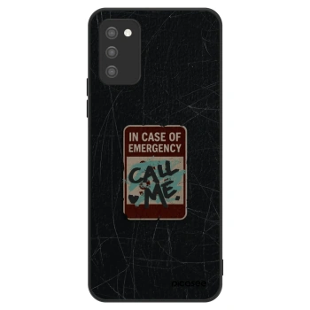 Szilikon tok erre a típusra Samsung Galaxy A02s A025G - EMERGENCY
