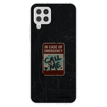 Picasee átlátszó szilikon tok az alábbi mobiltelefonokra Samsung Galaxy A22 A225F 4G - EMERGENCY