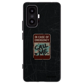 Picasee fekete szilikon tok az alábbi mobiltelefonokra Xiaomi 11T - EMERGENCY