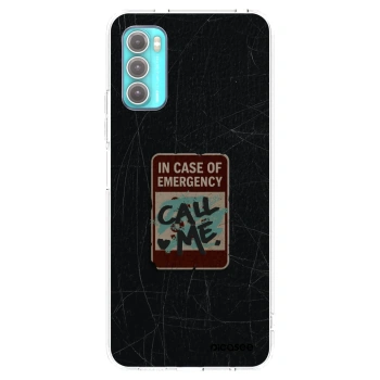 Picasee átlátszó szilikon tok az alábbi mobiltelefonokra Motorola Moto G60 - EMERGENCY