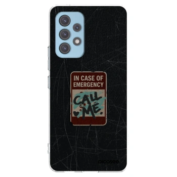 Picasee átlátszó szilikon tok az alábbi mobiltelefonokra Samsung Galaxy A53 5G A536 - EMERGENCY