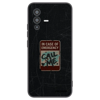 Picasee fekete szilikon tok az alábbi mobiltelefonokra Vivo V23 5G - EMERGENCY