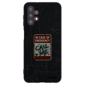 Picasee fekete szilikon tok az alábbi mobiltelefonokra Samsung Galaxy A13 4G A135 - EMERGENCY