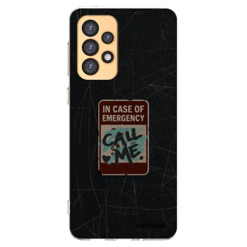 Picasee átlátszó szilikon tok az alábbi mobiltelefonokra Samsung Galaxy A33 5G A336 - EMERGENCY