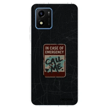 Picasee átlátszó szilikon tok az alábbi mobiltelefonokra Vivo Y01 - EMERGENCY