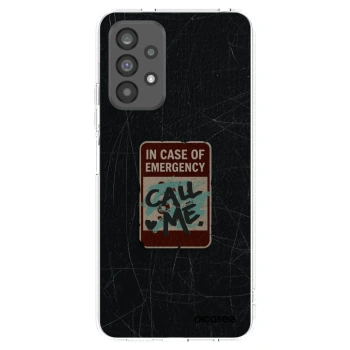 Picasee átlátszó szilikon tok az alábbi mobiltelefonokra Samsung Galaxy A73 5G - EMERGENCY