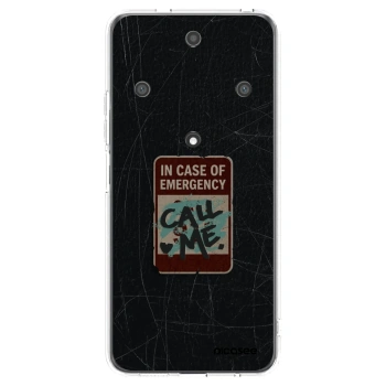 Picasee átlátszó szilikon tok az alábbi mobiltelefonokra Honor Magic5 Lite 5G - EMERGENCY