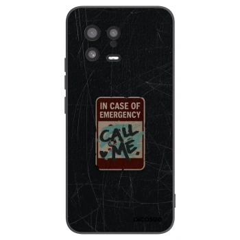 Picasee fekete szilikon tok az alábbi mobiltelefonokra Xiaomi 13 - EMERGENCY