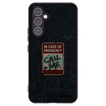 Picasee fekete szilikon tok az alábbi mobiltelefonokra Samsung Galaxy A54 5G A546B - EMERGENCY
