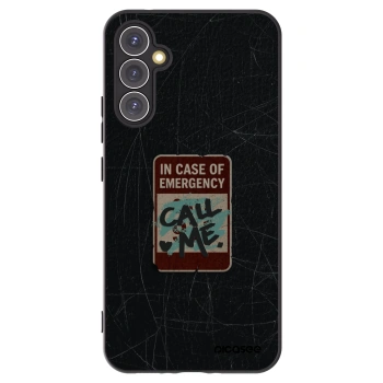 Picasee fekete szilikon tok az alábbi mobiltelefonokra Samsung Galaxy A34 5G A346B - EMERGENCY