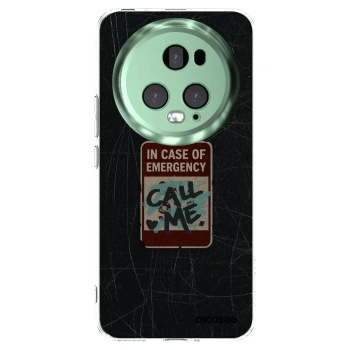 Picasee átlátszó szilikon tok az alábbi mobiltelefonokra Honor Magic5 Pro - EMERGENCY