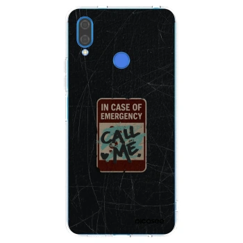 Picasee átlátszó szilikon tok az alábbi mobiltelefonokra Huawei Nova 3i - EMERGENCY
