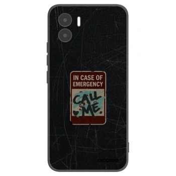 Picasee fekete szilikon tok az alábbi mobiltelefonokra Xiaomi Redmi A2 - EMERGENCY