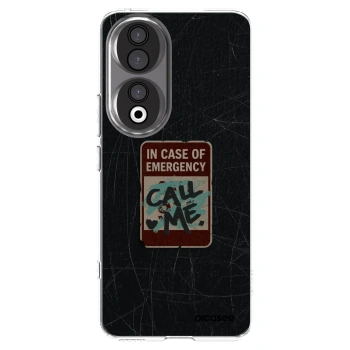 Picasee átlátszó szilikon tok az alábbi mobiltelefonokra Honor 90 5G - EMERGENCY