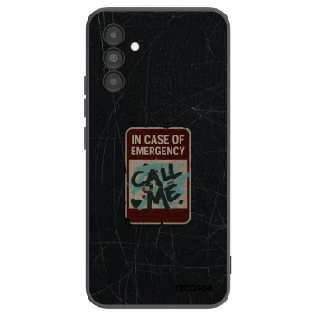 Picasee fekete szilikon tok az alábbi mobiltelefonokra Samsung Galaxy A04s A047F - EMERGENCY